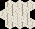 Плитка Italon Метрополис Роял Айвори Айкон мозаика арт. 620110000153 (28,6x38,7)
